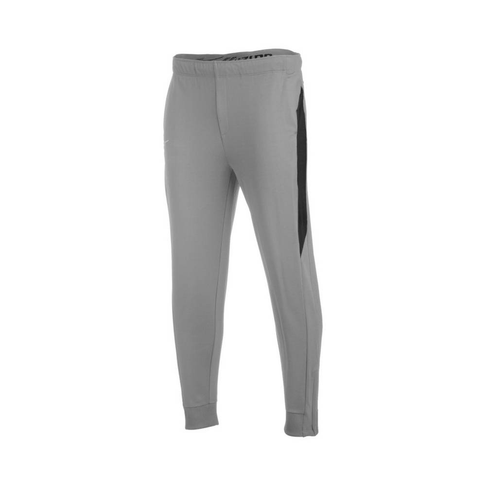 Panske Tepláky Mizuno Elite Siva/Čierne Vypredaj KSVE42516